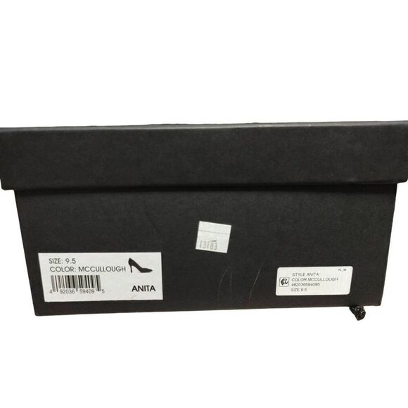 Anita Nubuck Pointed Toe Pumps by Salone Monet Light Cream Sz 9.5M - Picture 11 of 11